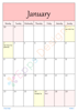 Monthly Calendar