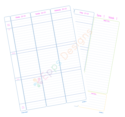 10-Weekly Planner [Primary School]