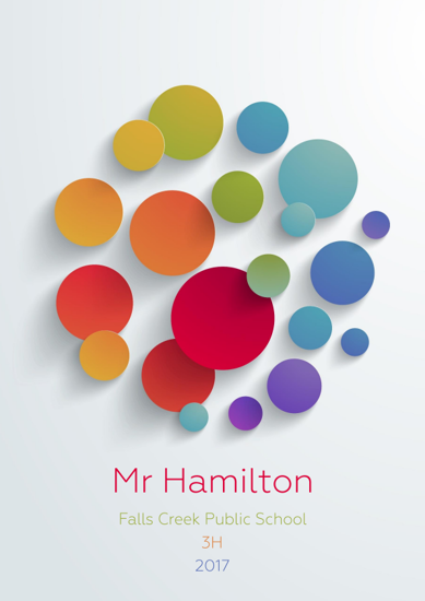 Front Cover - Colourful Abstract Dots