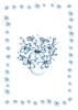 Back Cover - Blue Daisies
