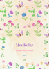 Front Cover - Hand Drawn Flowers And Butterflies
