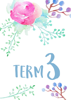 Watercolour Flowers 1 - Term 3