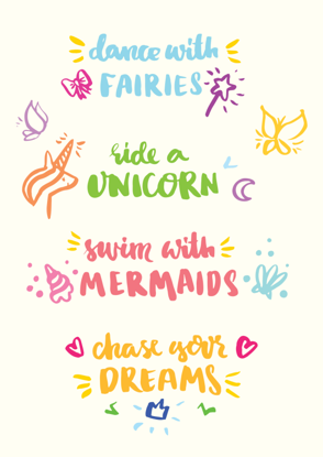 Four Unicorn Quotes - Term 1