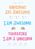 Four Unicorn Quotes - Term 3