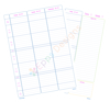 10-Weekly Planner [5 Periods with Times]