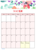 FloralCalendar - March