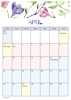 FloralCalendar - April