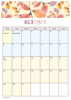 FloralCalendar - October