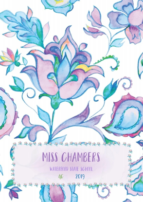 Front Cover - Bright Whimsical Flowers 4