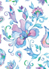 Back Cover - Bright Whimsical Flowers 4