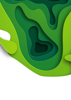 Back Cover - Paper Cut - Green